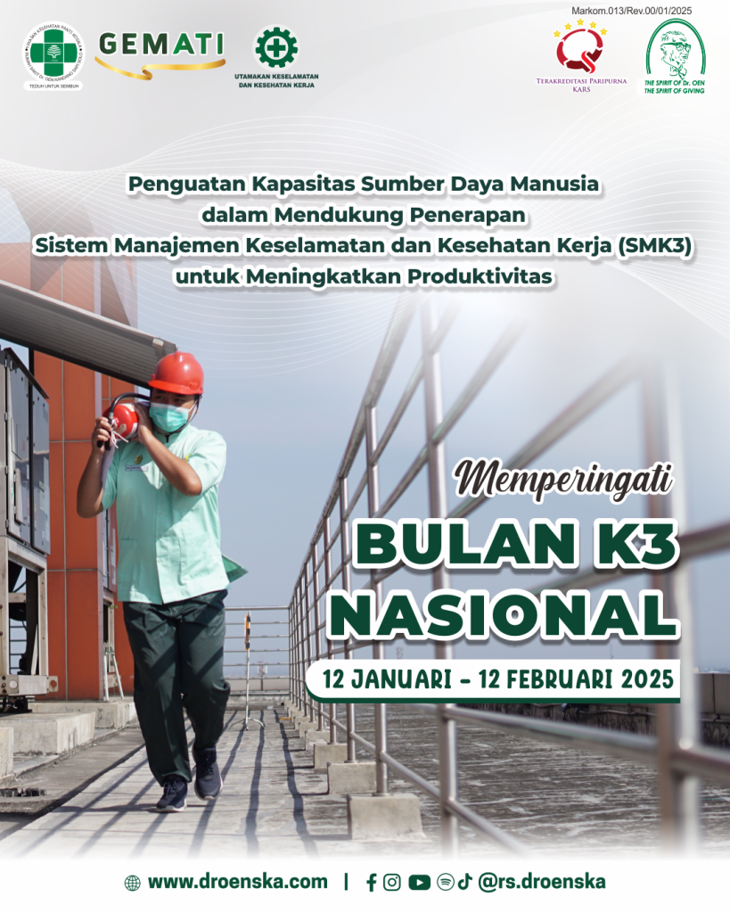 Selamat memperingati Bulan K3 Nasional